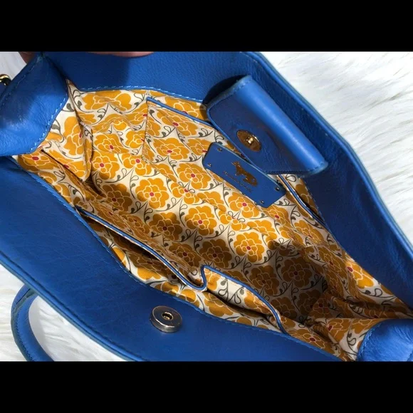 Emma Fox Blue Satchel - Picture 4 of 4